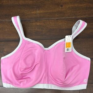 Natori Pink and Gray Bra Intimates & Sleepwear